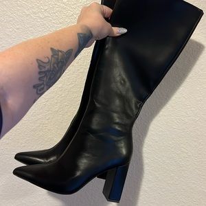Women’s knee high heel boots